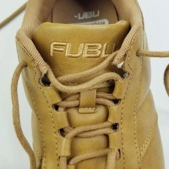 Fubu Size 7 Women's Memory Foam Cappuccino Color Light Weight Sintetico Sneakers - Picture 4 of 12